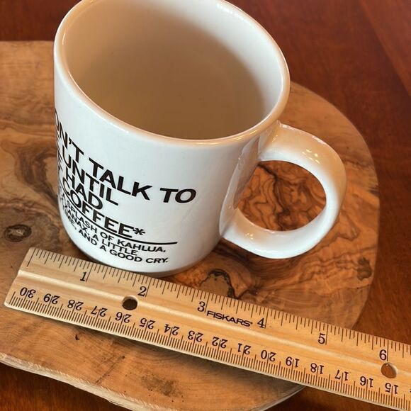 NEW. Don't Talk To Me Until I've Had My Coffee Mug - Picture 5 of 5